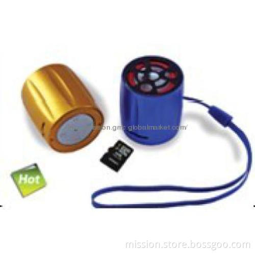 FM/TF Card Portable Speaker